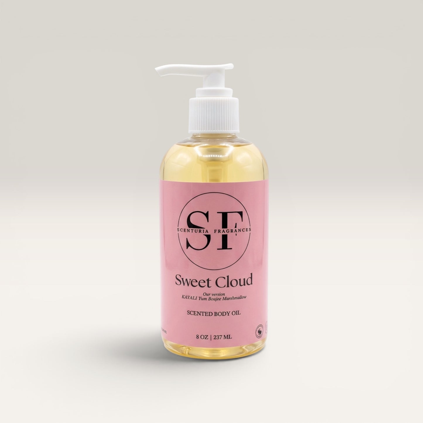 Sweet Cloud Body Oil 8oz
