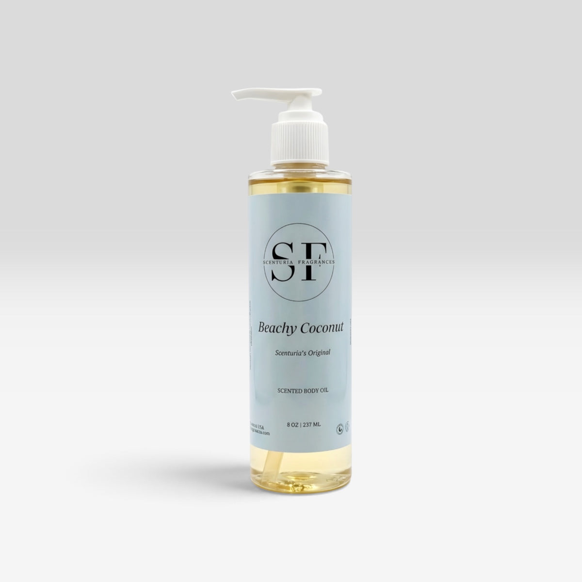 Beachy Coconut Body Oil 8oz