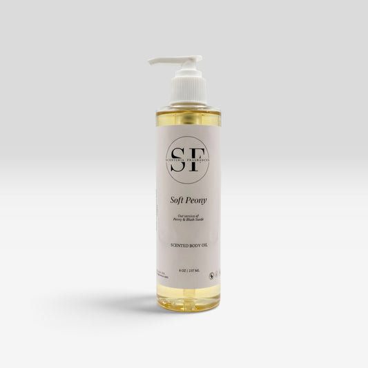 Soft Peony Body Oil 8oz
