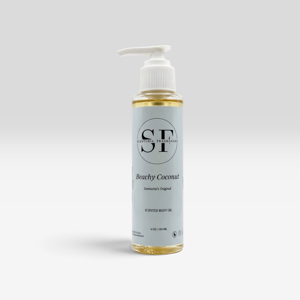 Beachy Coconut Body Oil 4oz